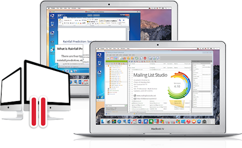 SMS Studio su MacBook